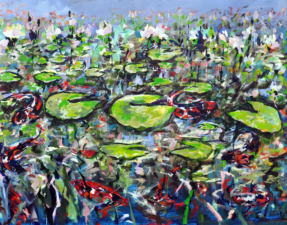 Frits van Eeden + Lively lake